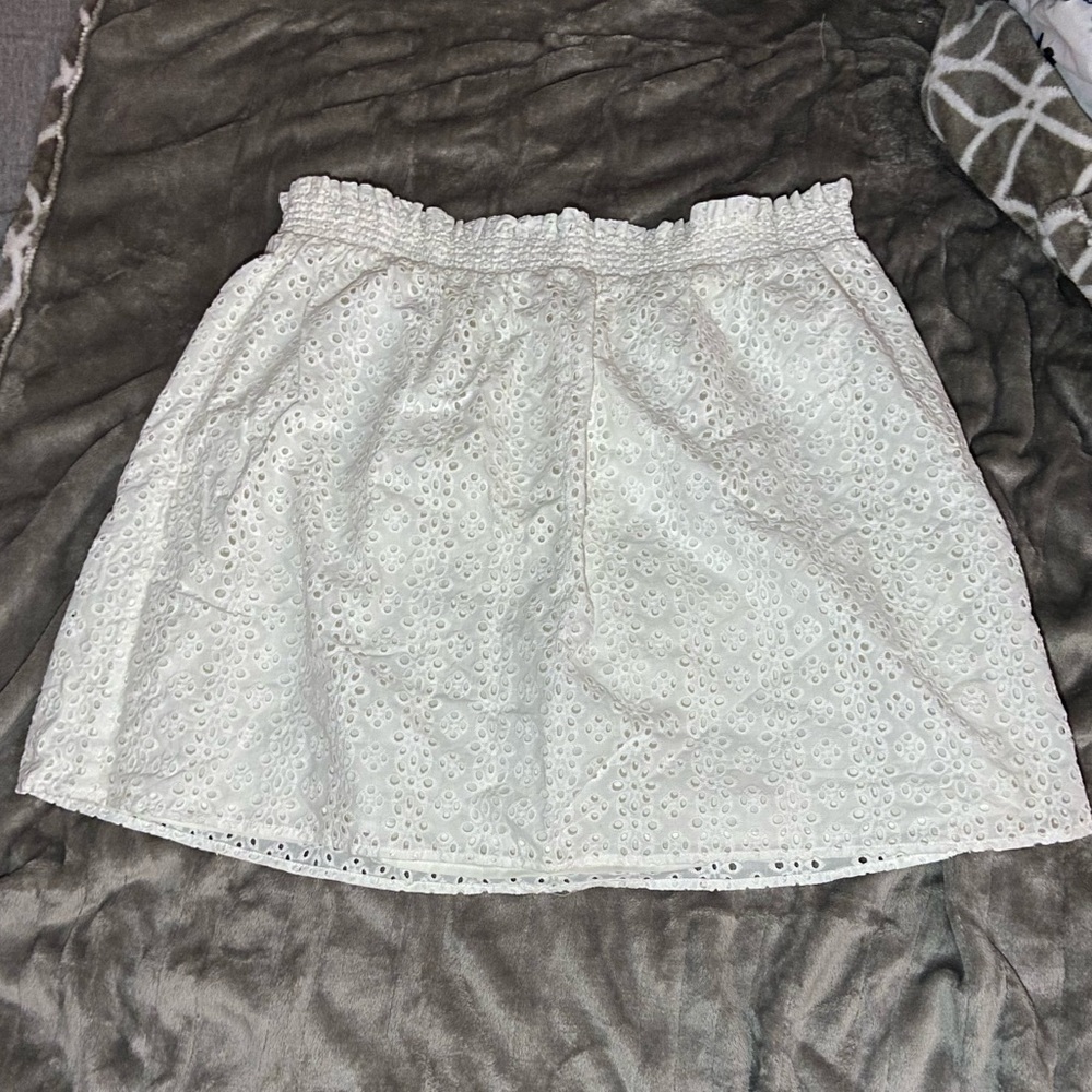 Leyden white XL skirt